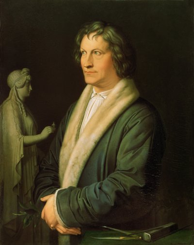 Ritratto dello scultore Bertel Thorvaldsen, 1823 da Karl Joseph Begas